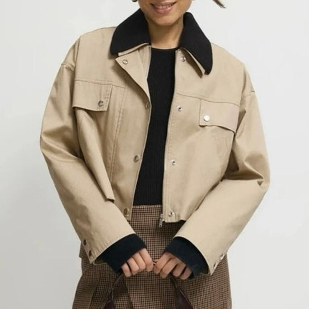 NAADAM Mixed Media Barn Jacket Medium